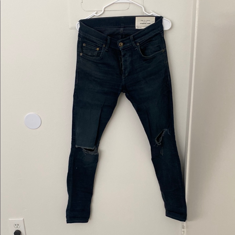 Men's Dark Blue Jeans